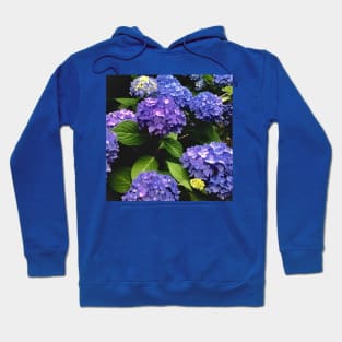 Hydrangea explosion Hoodie